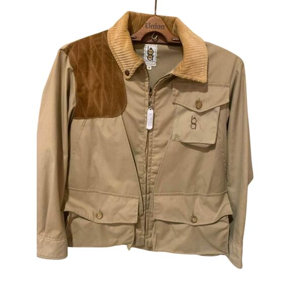 Bob Allen Mens Size Medium Vintage Sporting Hunting Jacket Khaki - Picture 1 of 7